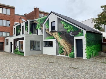 Street Artist Smates - Kessel-Lo, Belgium.